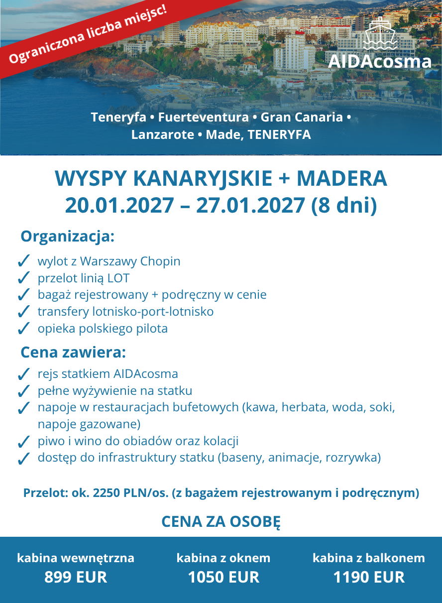 Karaiby 20-27 2027